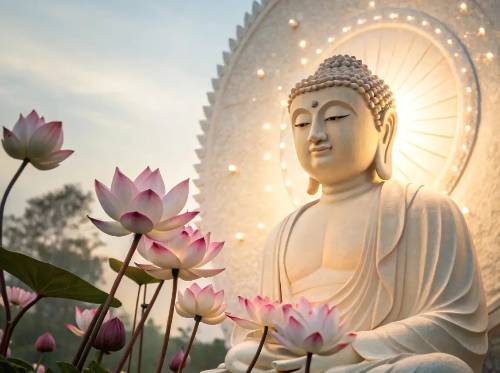 부처님-연꽃-빛