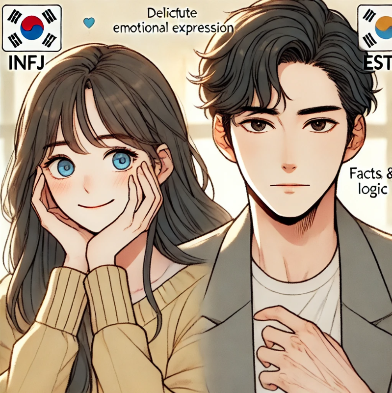 INFJ유형 ESTJ유형