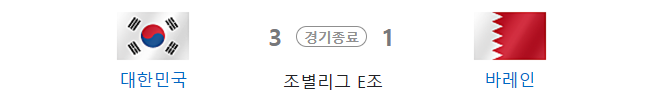 대한민국-바레인-축구