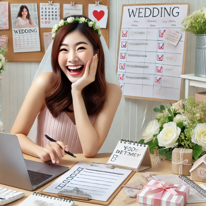 예비 신부 관련 일러스트
