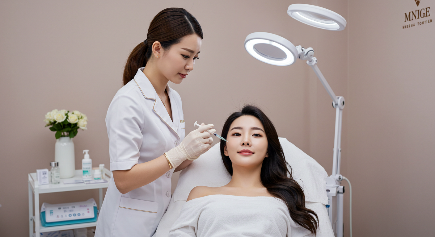 스킨보톡스 후 마사지