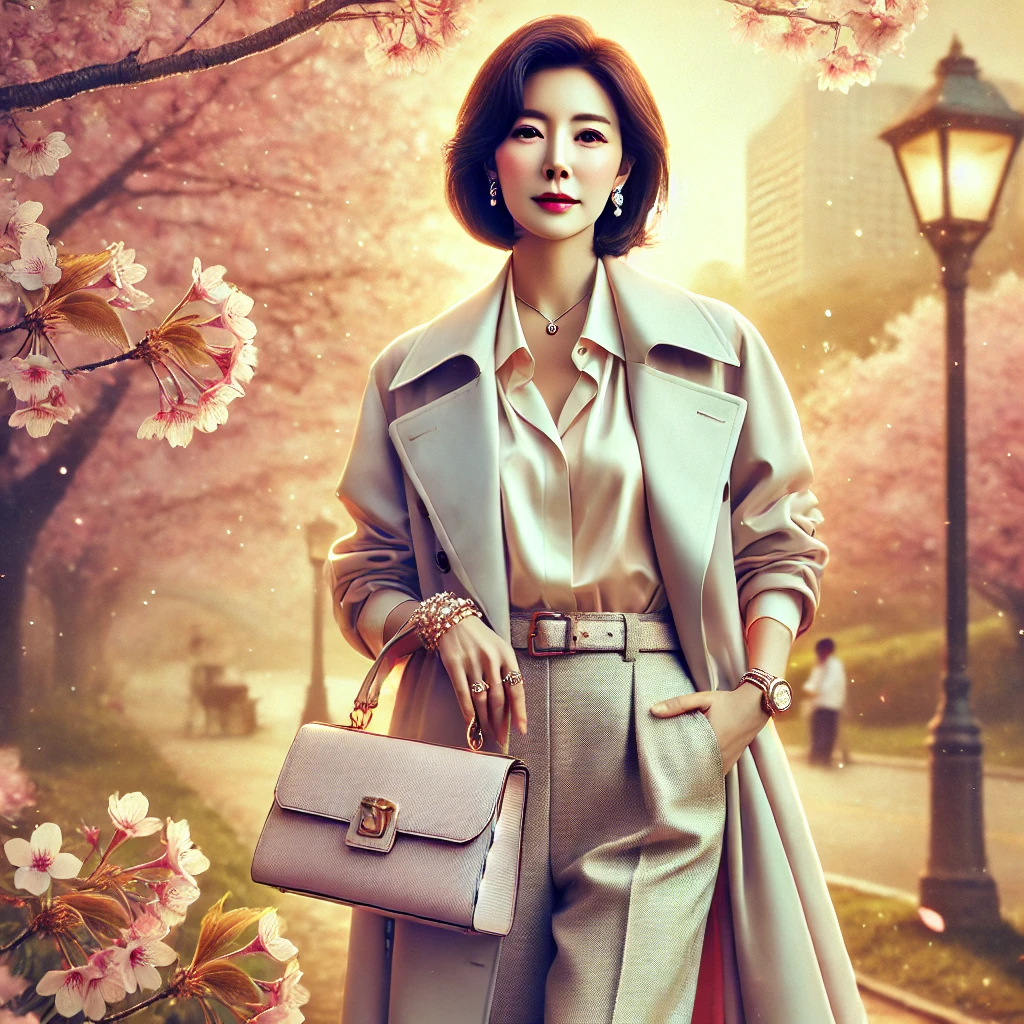 중년여성봄패션