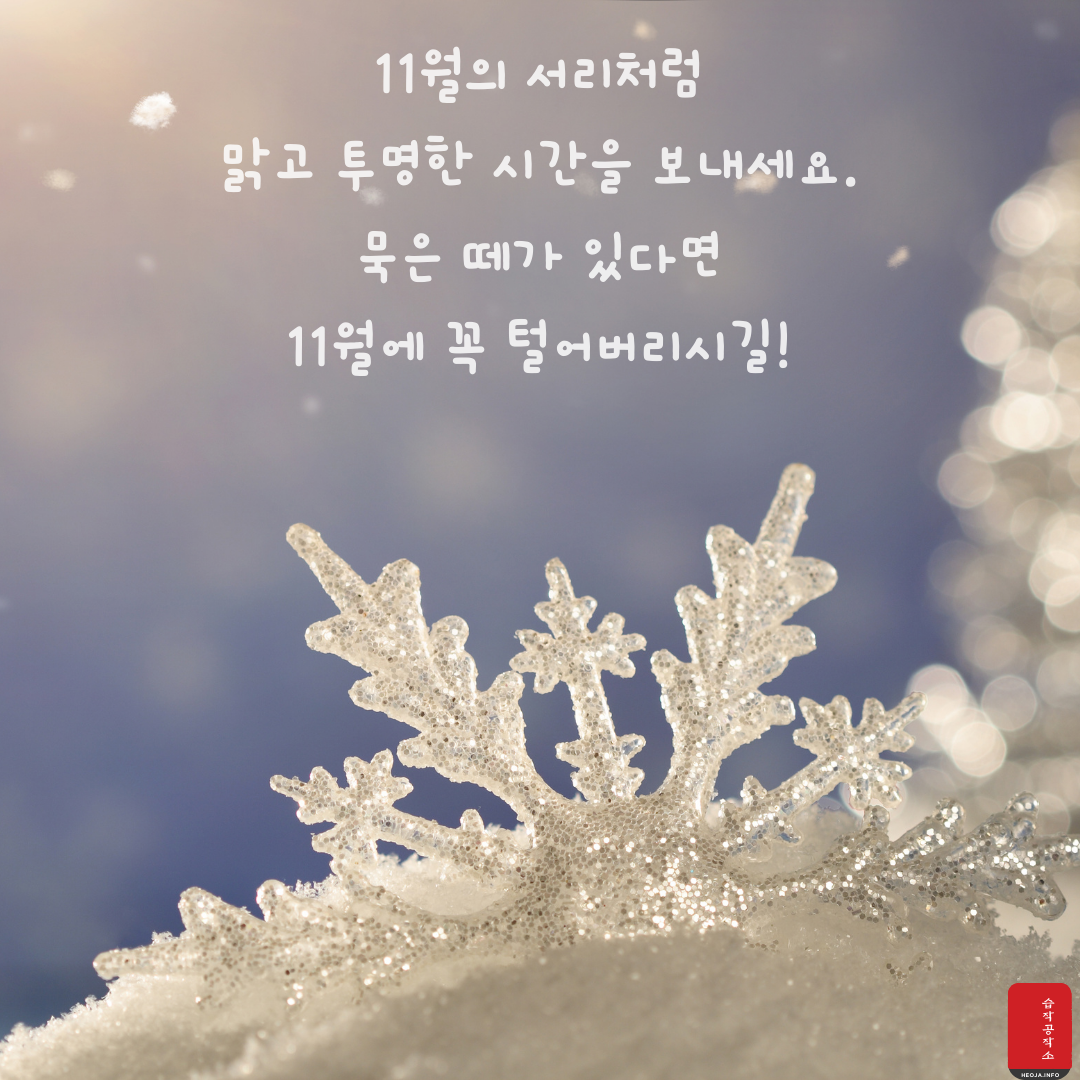 11월 인사말 문구 이미지 모음집