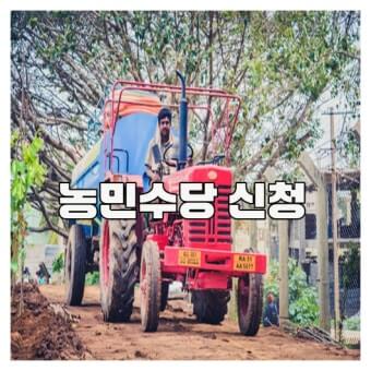 농어민수당 신청