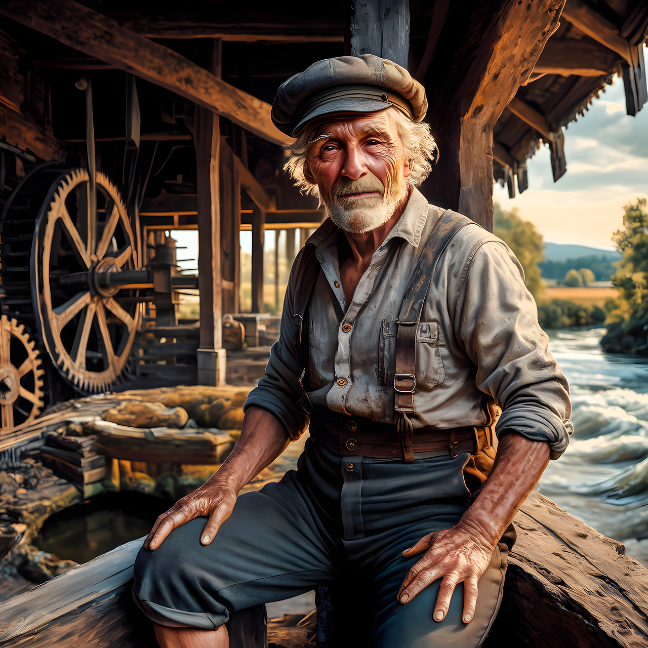 오래된 현판 글씨를 복원하는 서예 장인의 하루