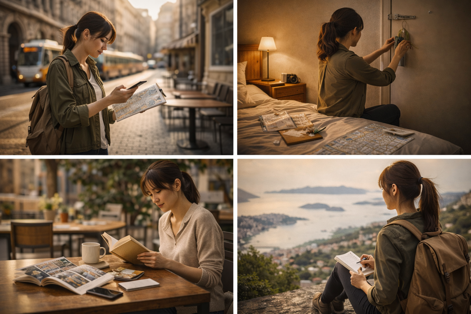 혼자 여행 잘하는 방법 관련 이미지