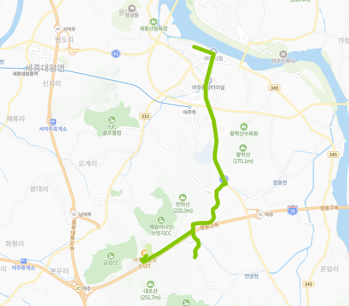 여주-912-5번-버스-노선-지도