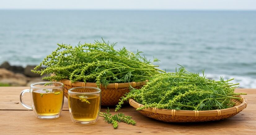 아이스 쑥차 만드는 법