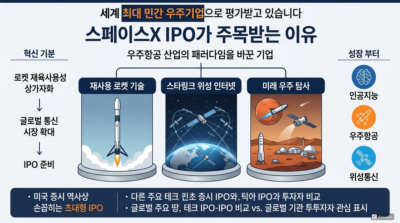 스페이스X IPO가 주목받는 이유