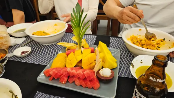 필리핀-보홀-버진아일랜드-석식-비빔밥-미역국