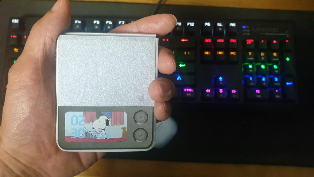 갤럭시 Z플립 3 종이모형