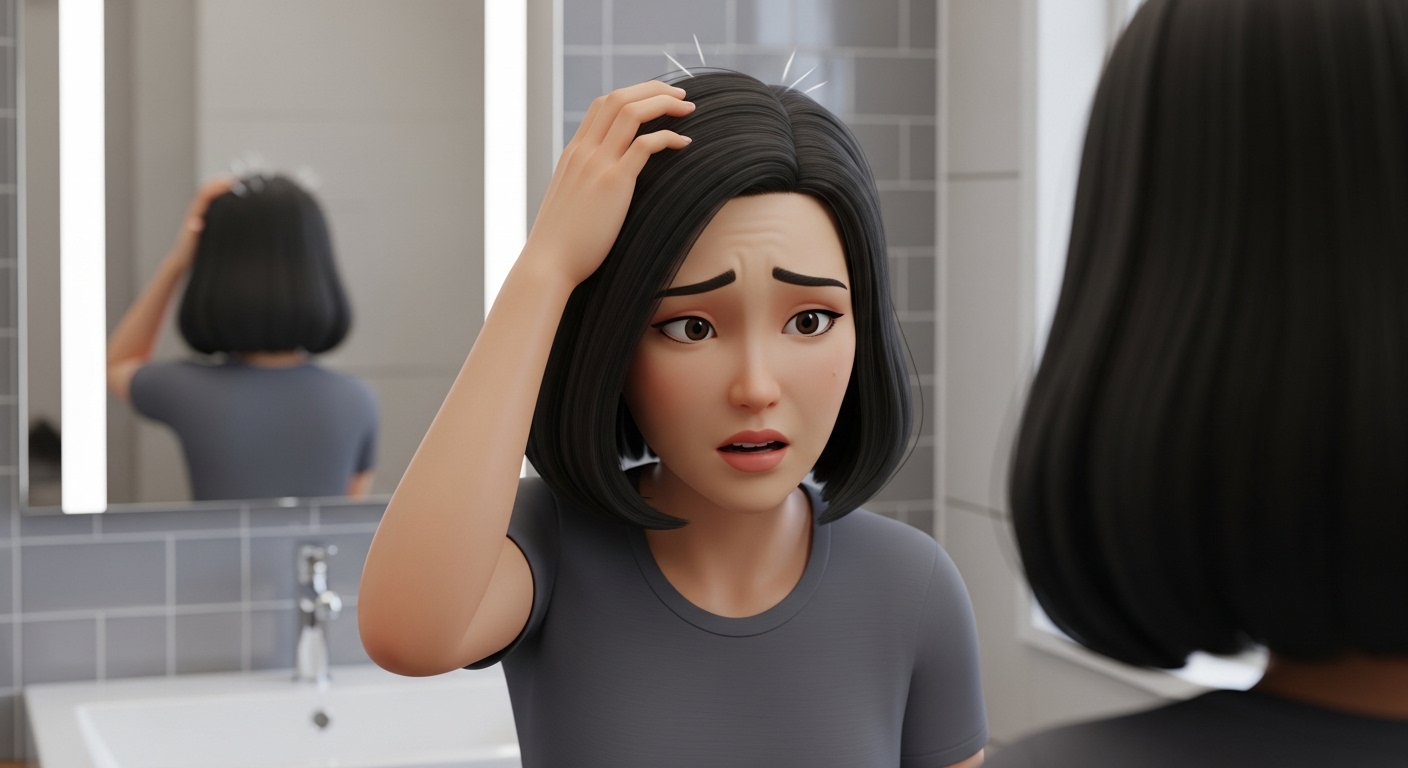 겨울철두피관리, 비듬없애는방법