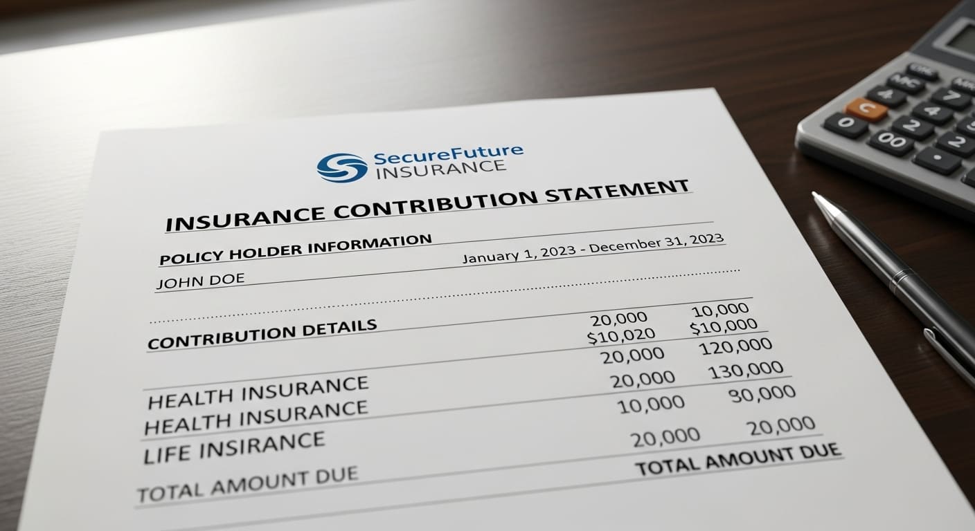 4대 사회보험 완납증명서 발급 서류 이미지