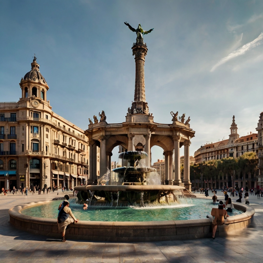 카탈루냐 광장 이미지