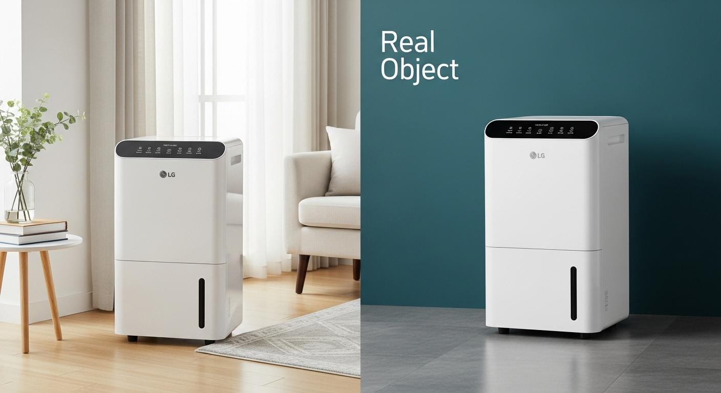 제습기 lg 오브제
