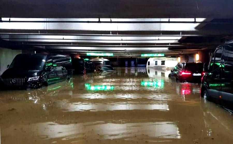 수십억 강남 아파트 침수