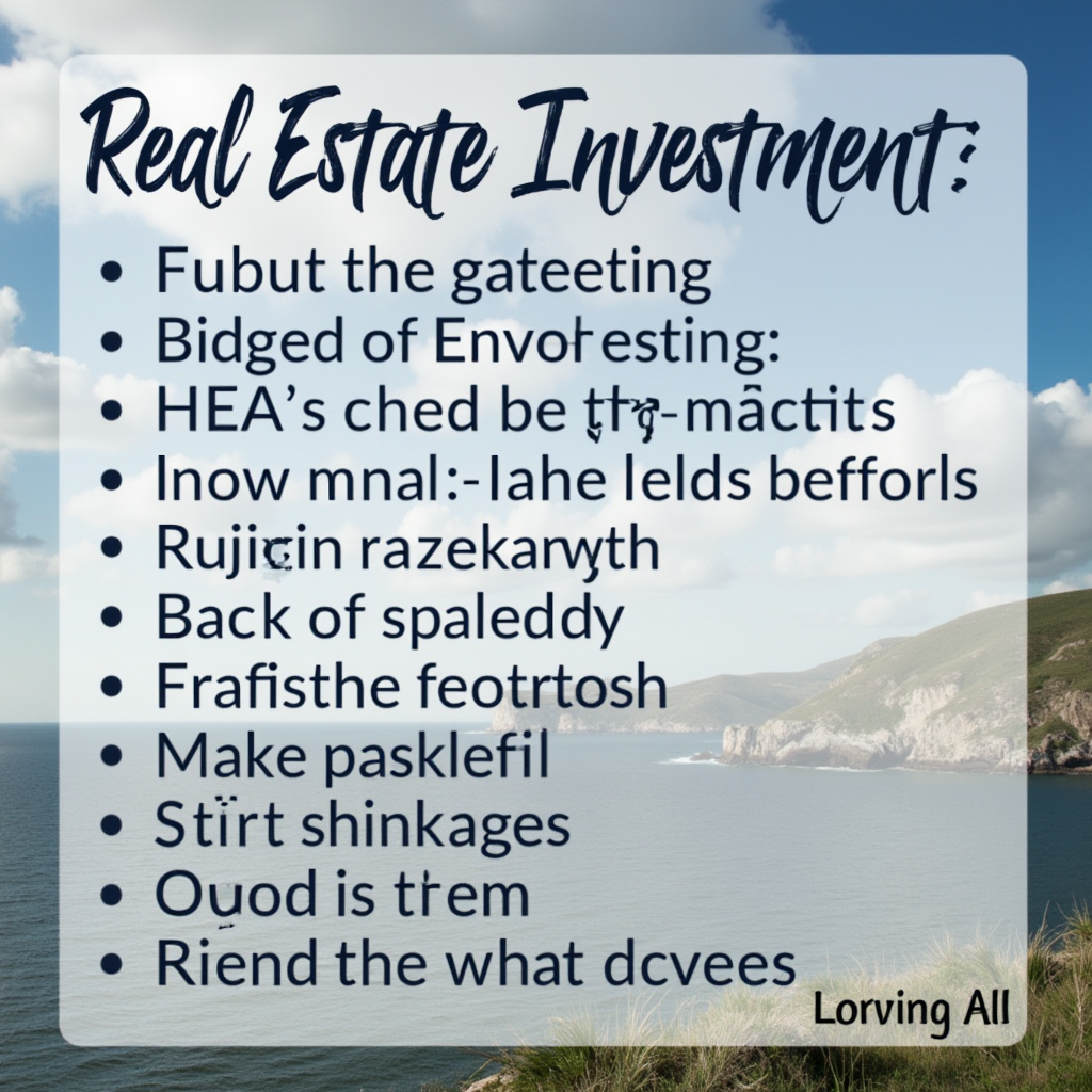 기획 부동산의 개념과 특징