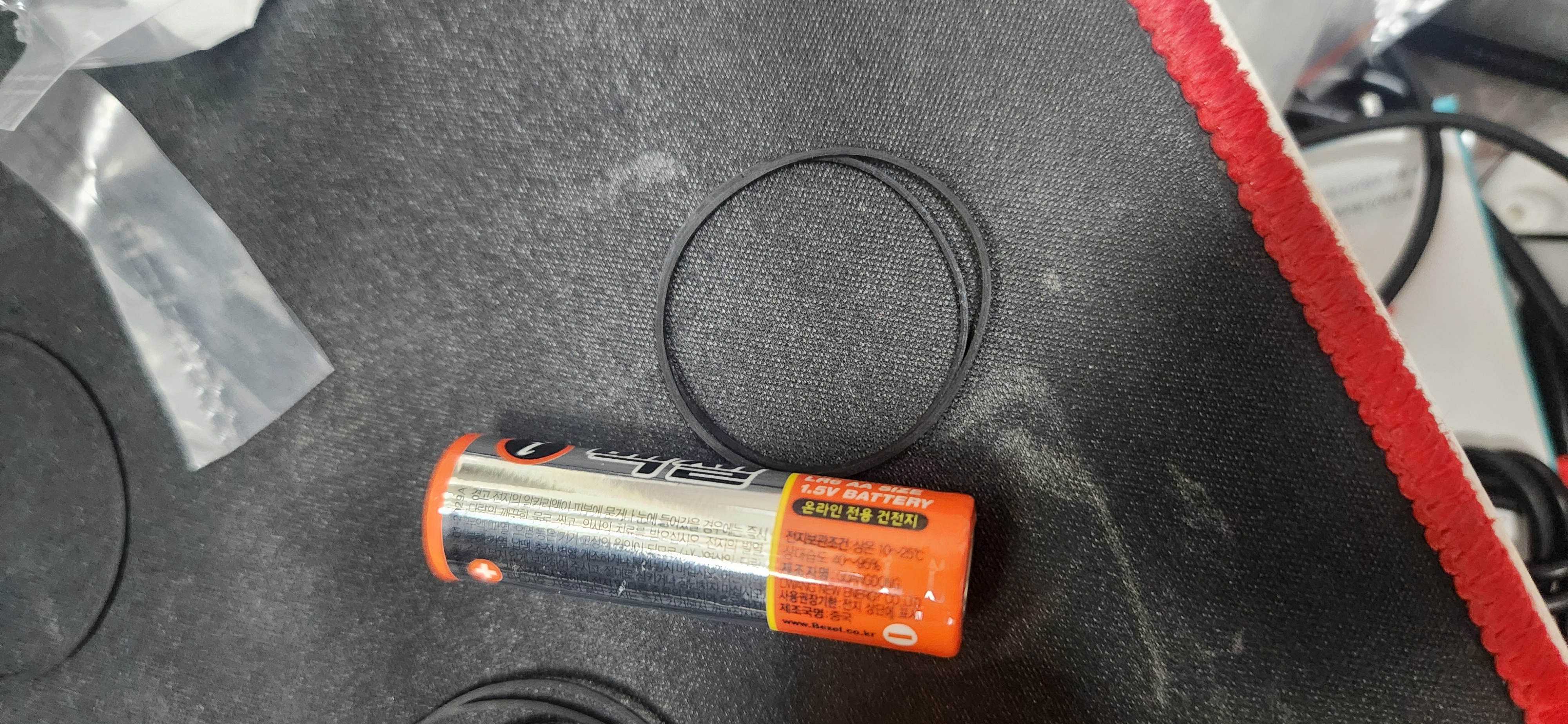 AA사이즈 대비 밴드 사이즈