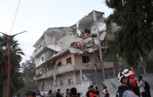 시리아 육군사관학교 드론