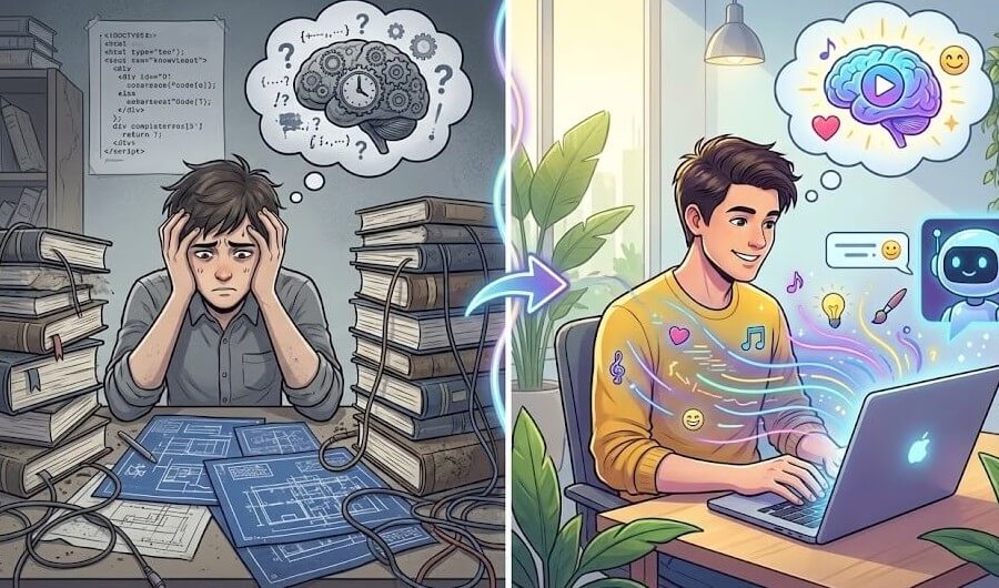 주니어 개발자가 느끼는 지식 부담, 기분과 흐름 중심 학습을 위한 단계별 바이브코딩