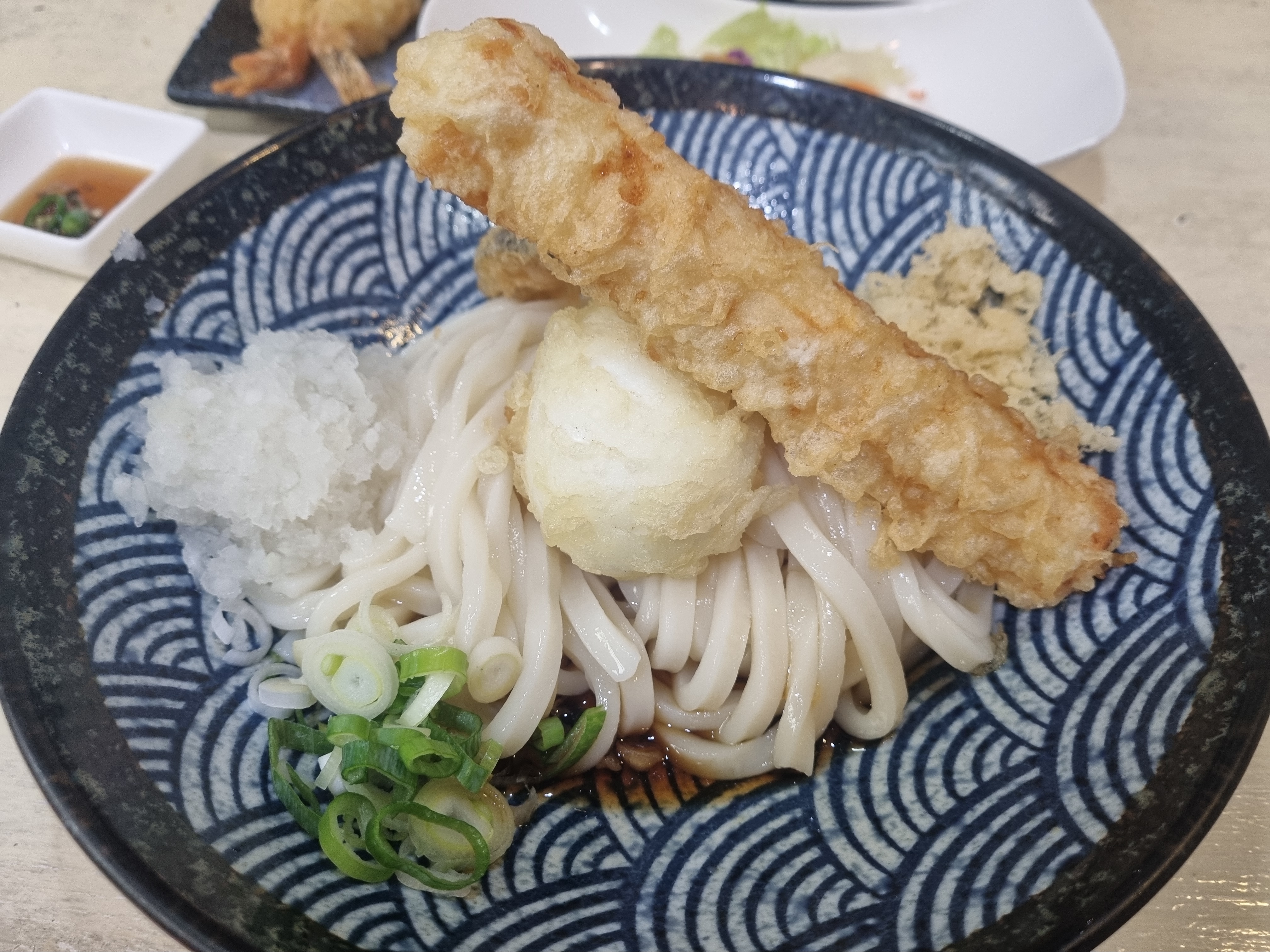 국물없는 우동 오뎅 붓카케