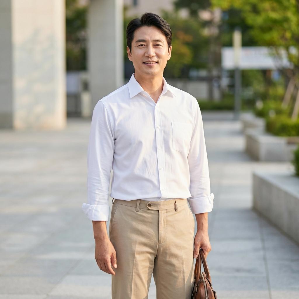 청바지 대신 입기 좋은 중년 슬랙스 코디 아이템