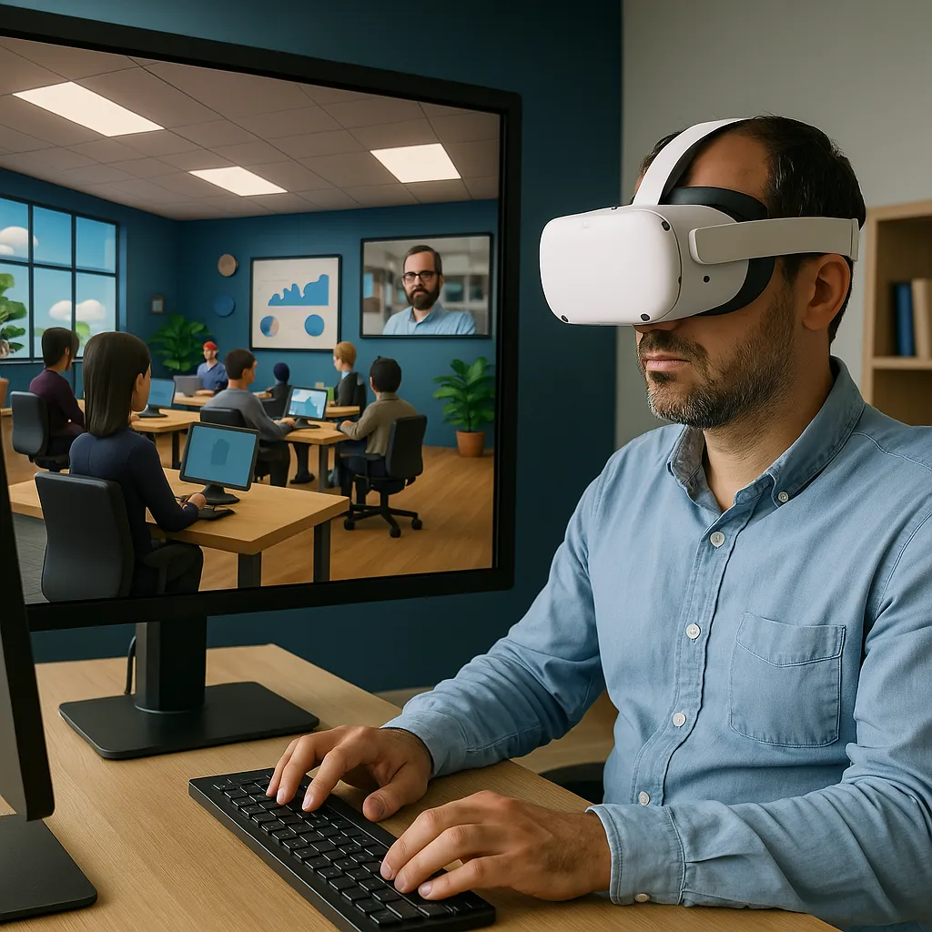 가상 공간에서 일하기 &ndash; 원격근무의 진화