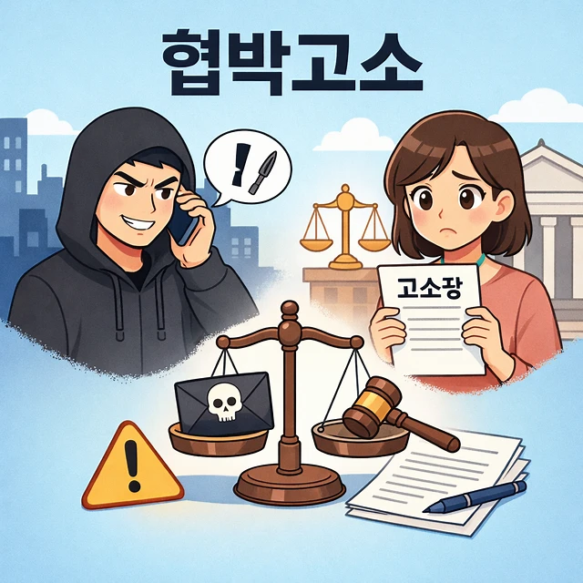 협박고소