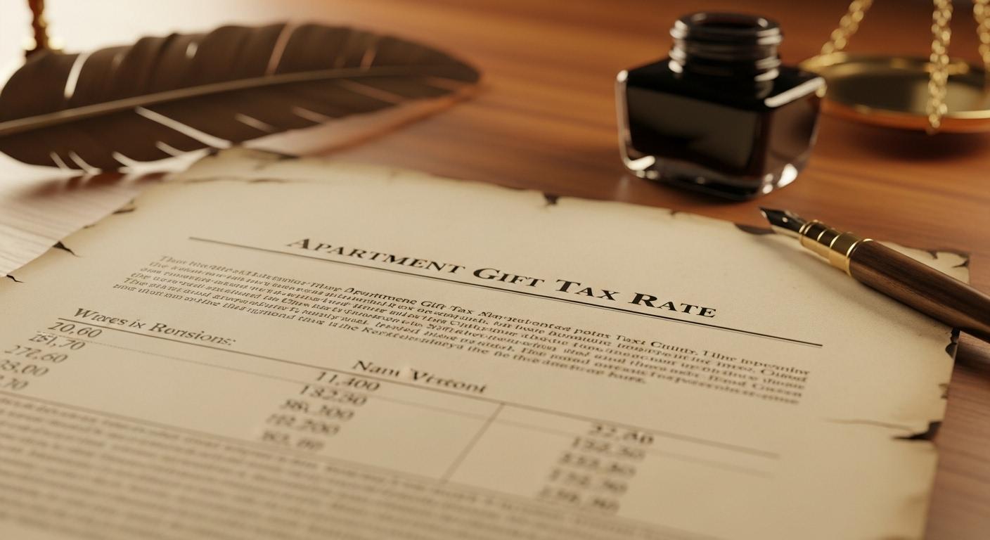 아파트 증여세율