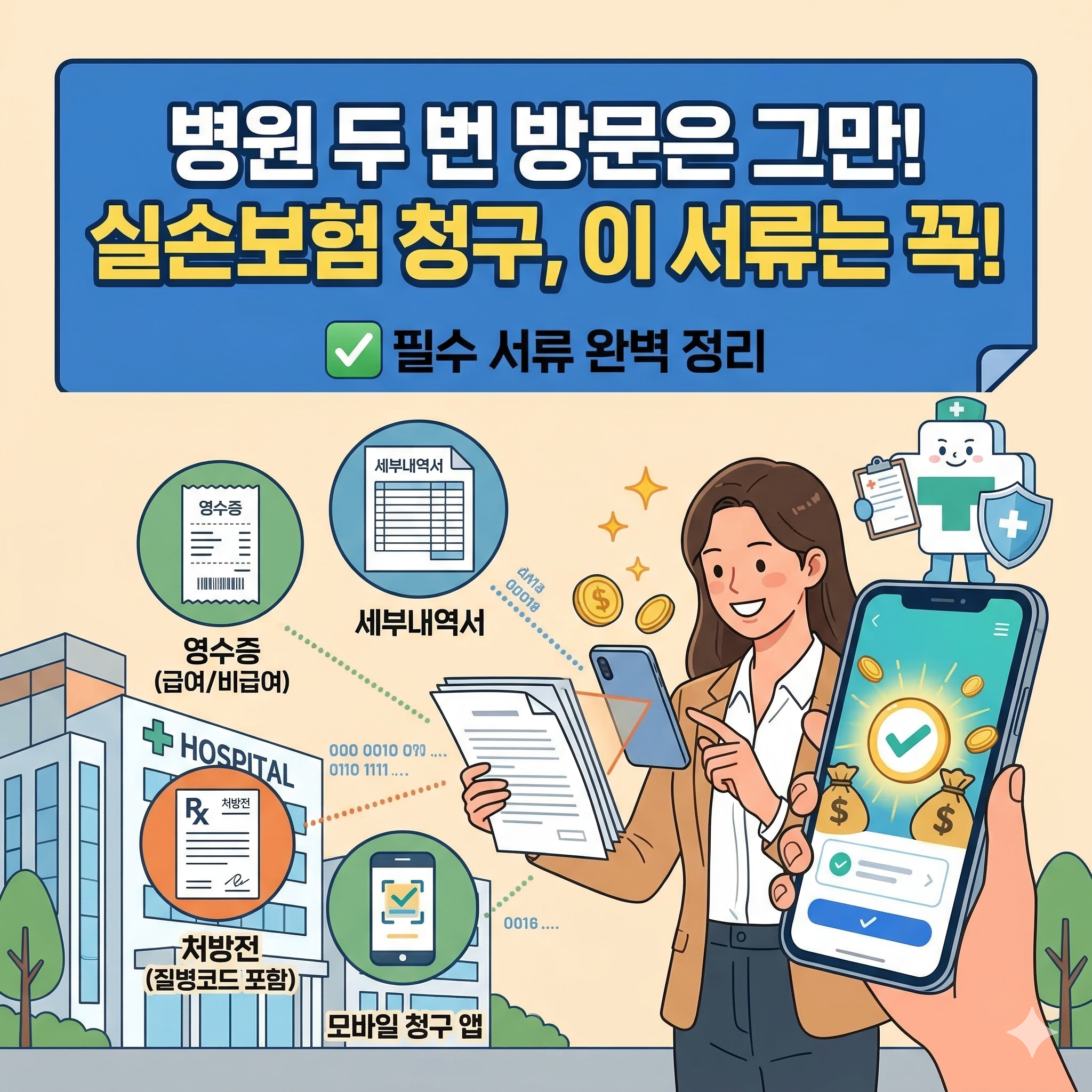 실손보험 청구서류 종류와 준비 방법 총정리