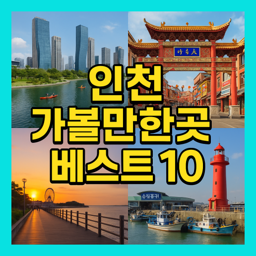 인천 가볼만한곳 베스트10