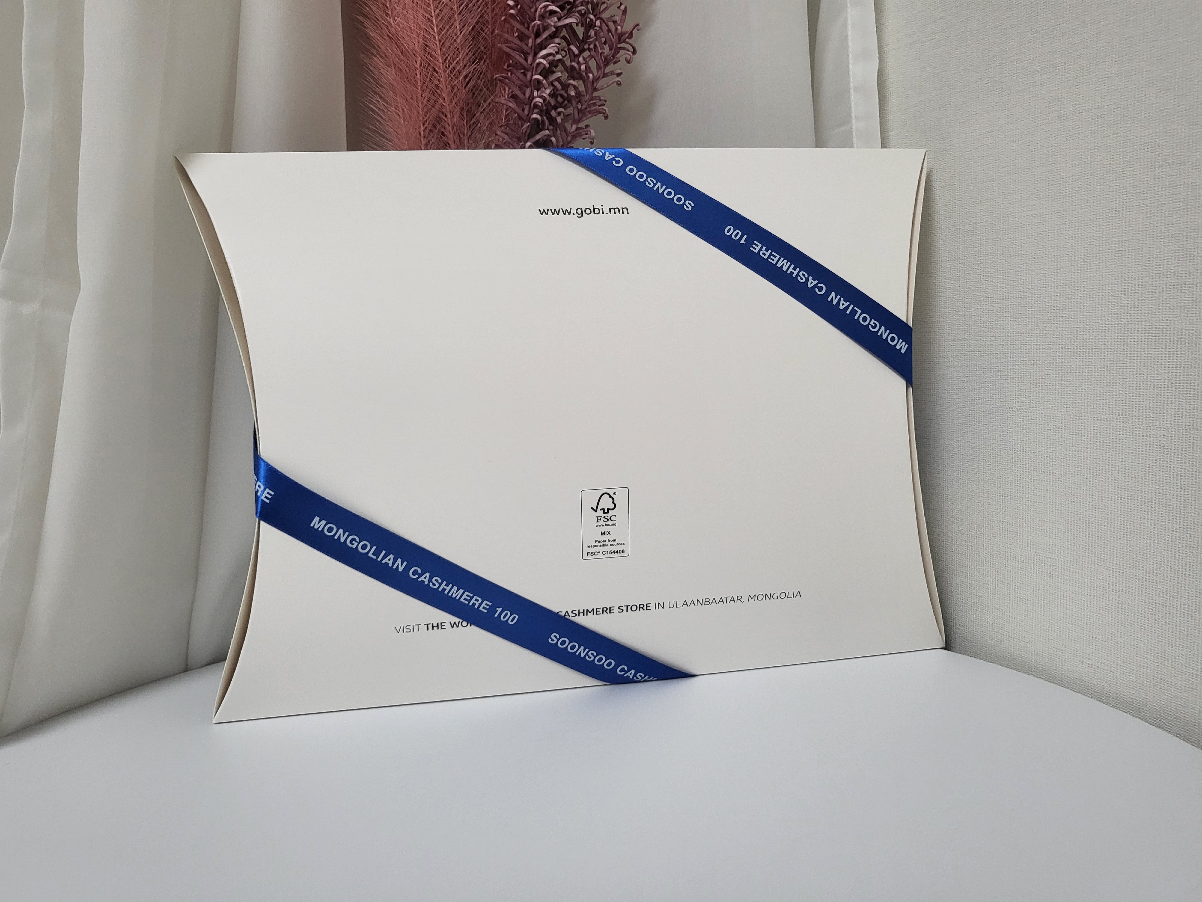 고비 GOBI 캐시미어 머플러 오트밀 색상