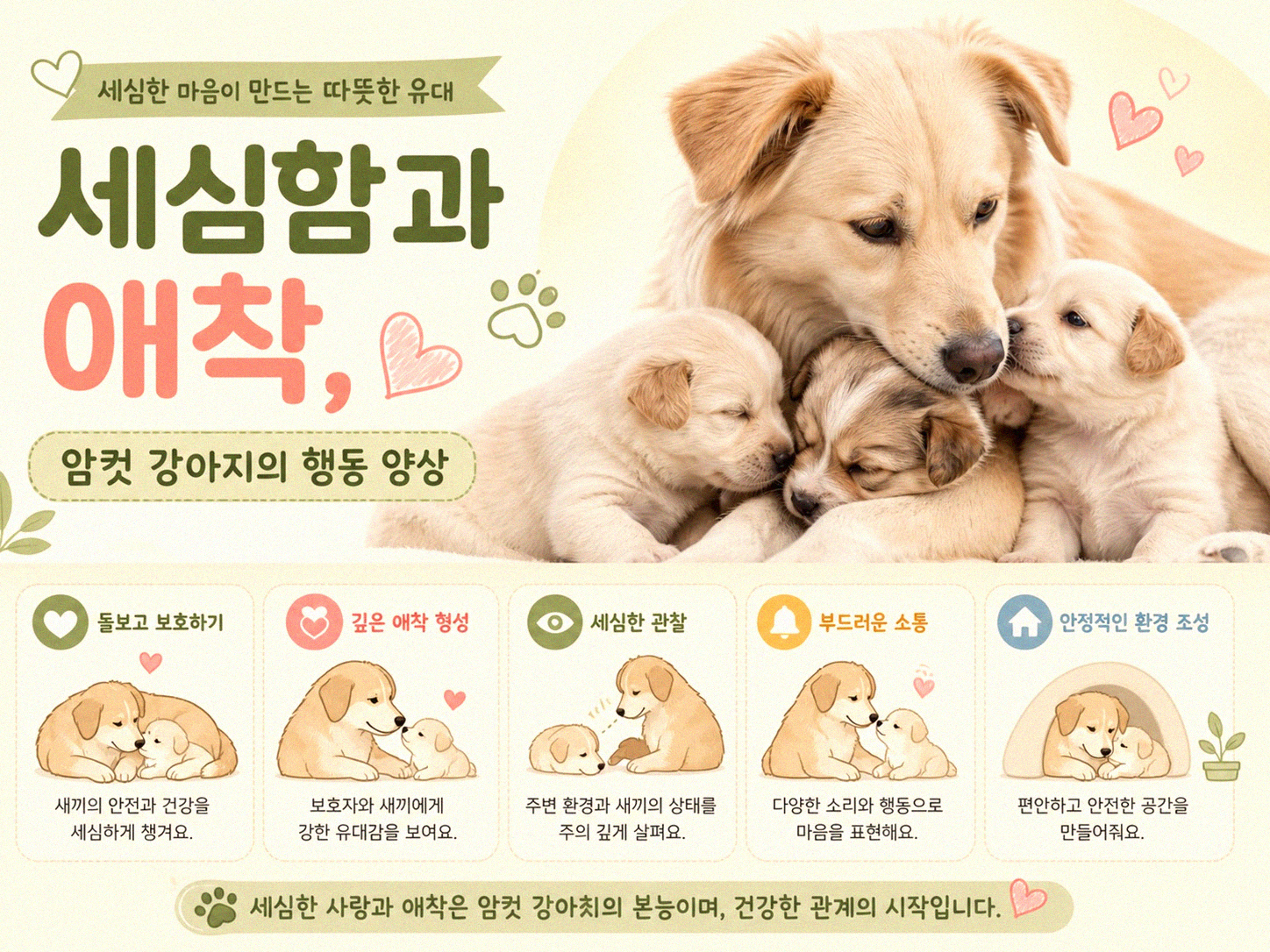 우리 강아지, 수컷 암컷 행동 차이점 진짜 다를까