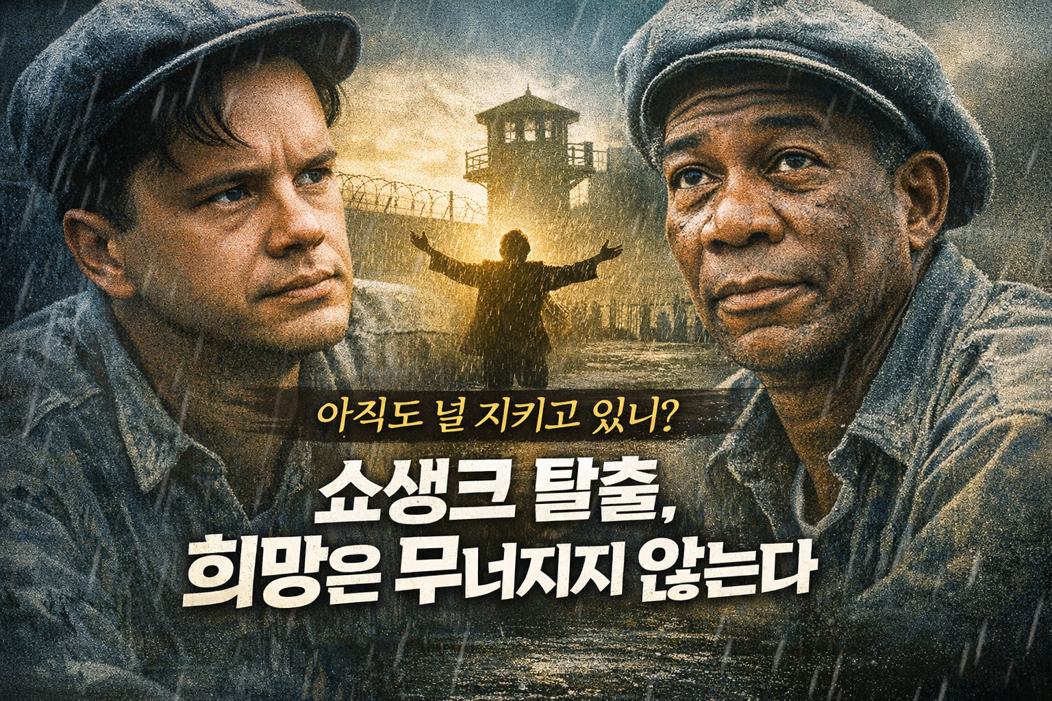 절망의 감옥에서 피어난 희망 - 쇼생크 탈출이 전하는 불멸의 메시지