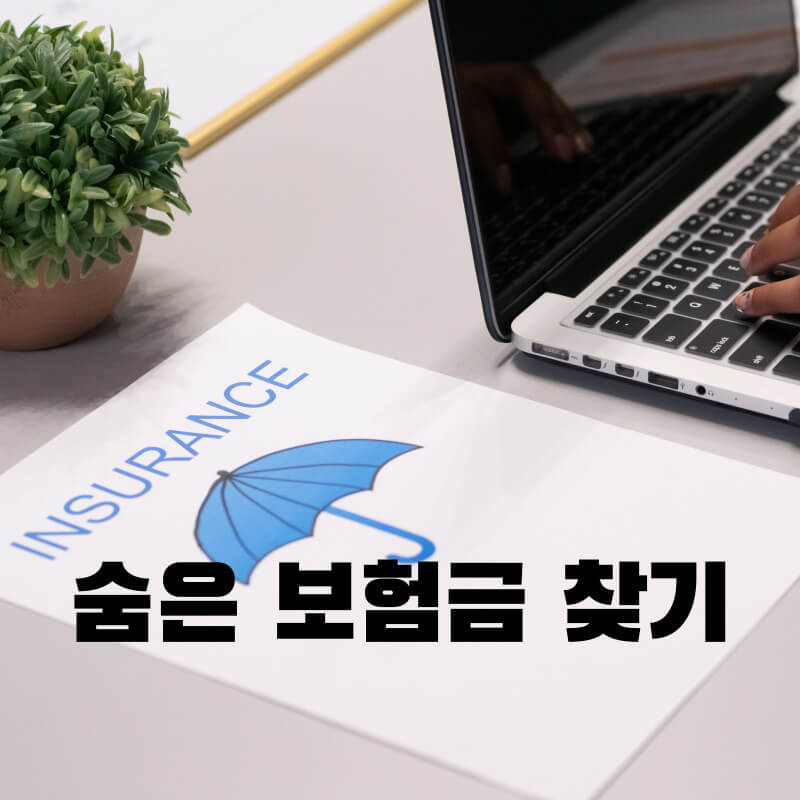 숨은 보험금 찾기