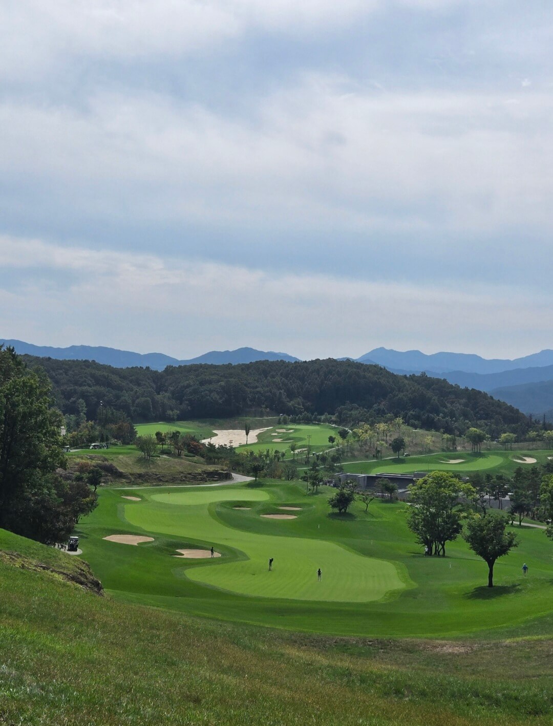 베어크리크 벙커가 보이는 코스