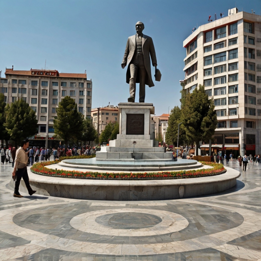 앙카라 주요 관광지 울루스 광장 이미지