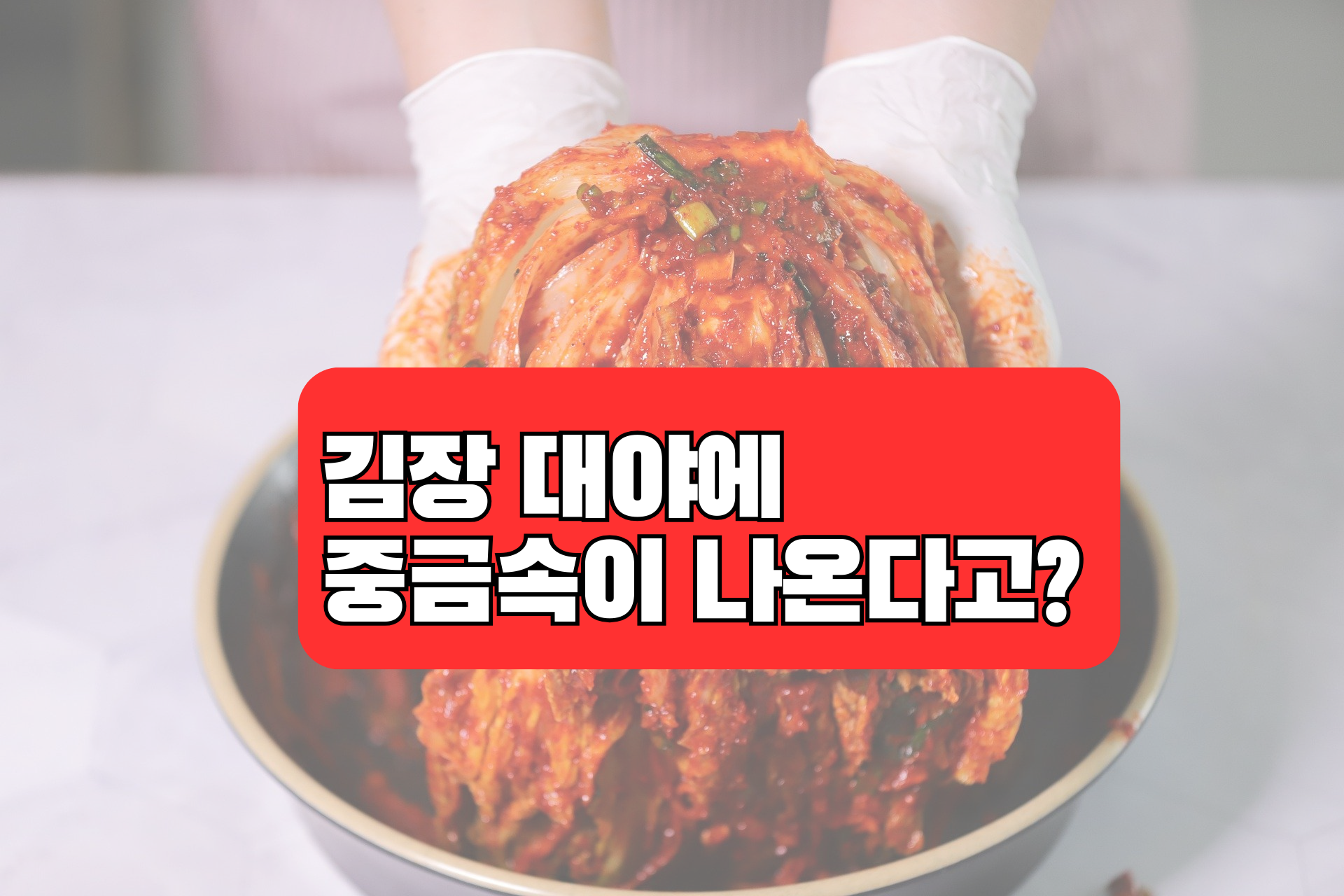 김장 대야