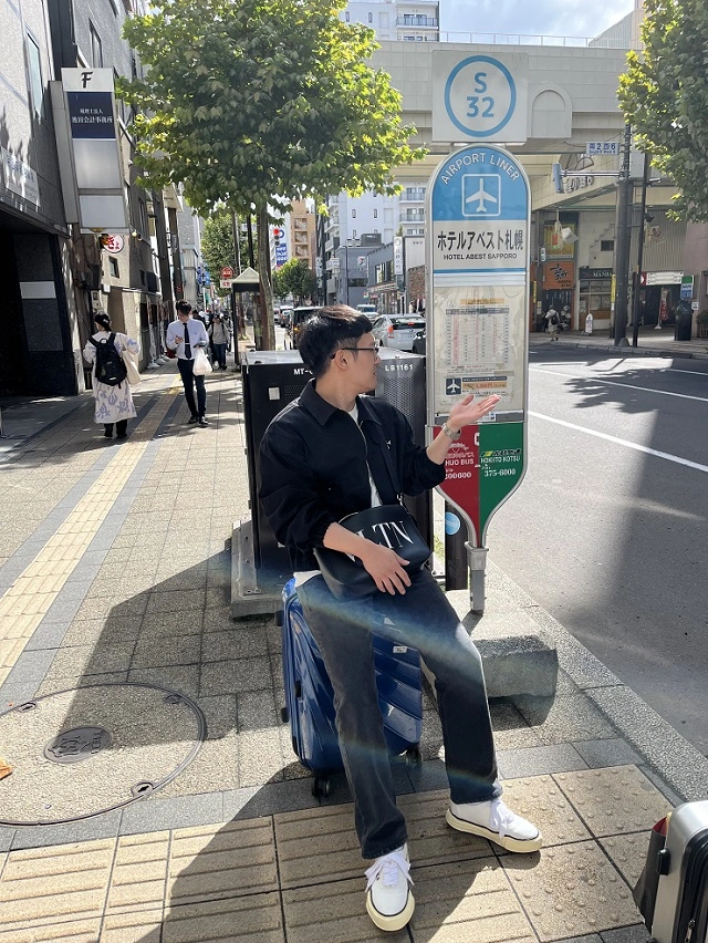스트레이트 핏 데님과 매치