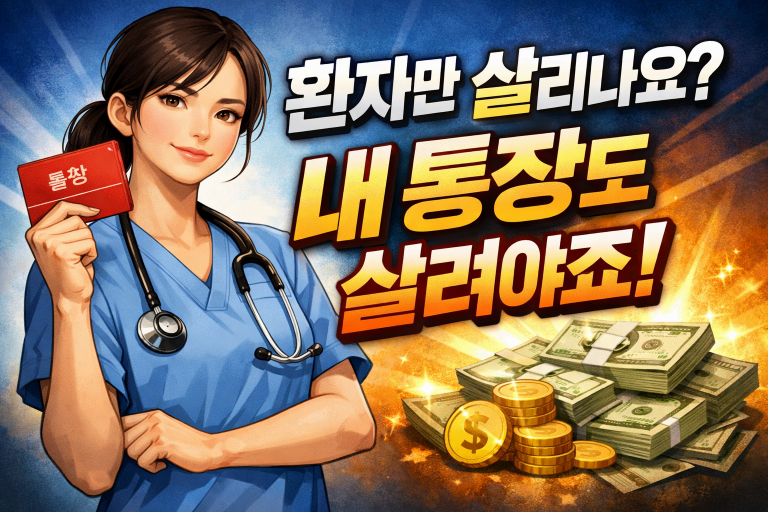 [간호사 재테크 01] 환자만 살리나요? 내 통장부터 CPR이 시급합니다!