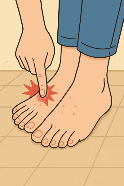 무좀 초기 자가진단 방법 소개