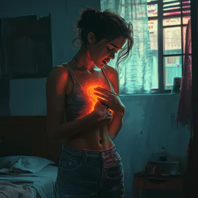 숨이 가쁜 호흡곤란 증상5