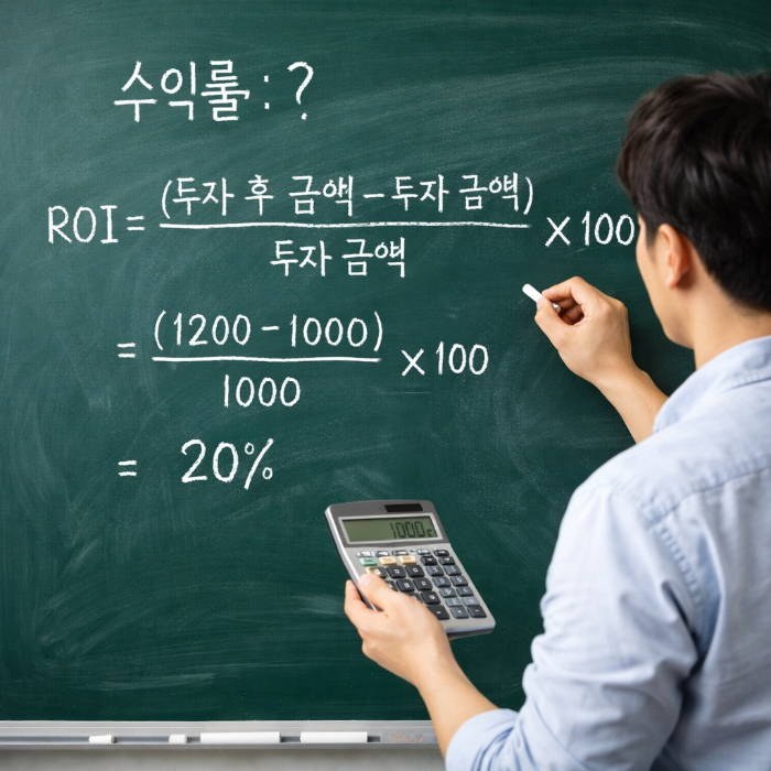 경매 수익률 계산 관련 사진