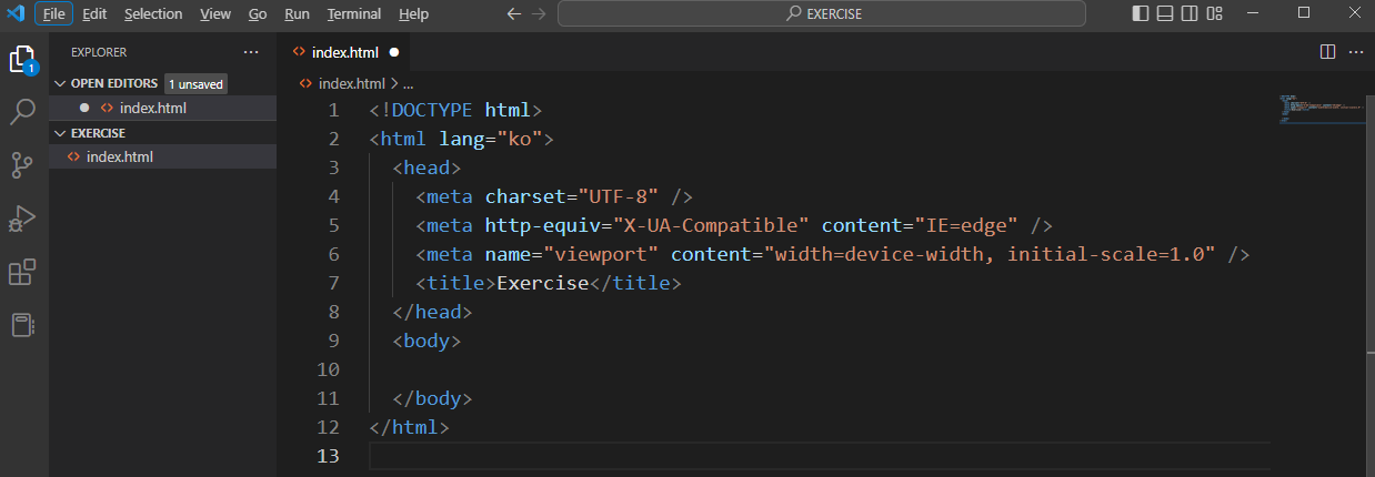 빈-HTML-템플릿