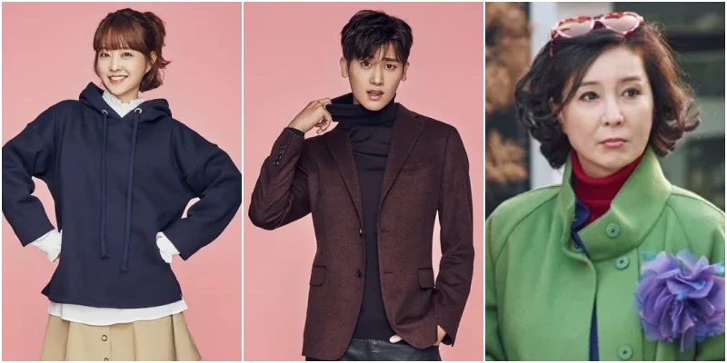 힘센여자 도봉순 주인공 도봉순, 안민혁, 황진이 캐릭터