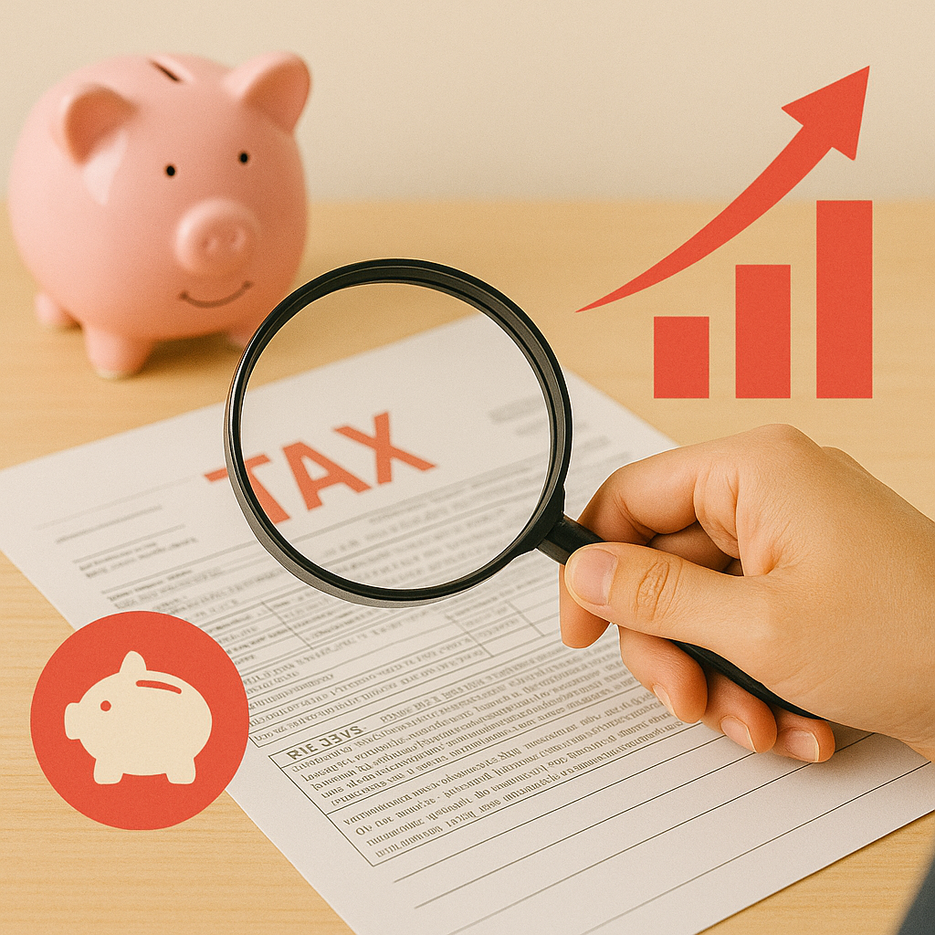 세금 절약 이미지