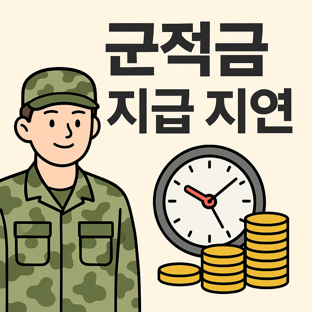 군적금 지급 지연 이유
