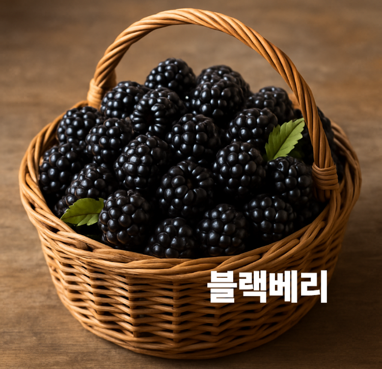 노화예방 피부탄력유지 변비예방 심혈관건강유지 블랙베리 효능 영양성분