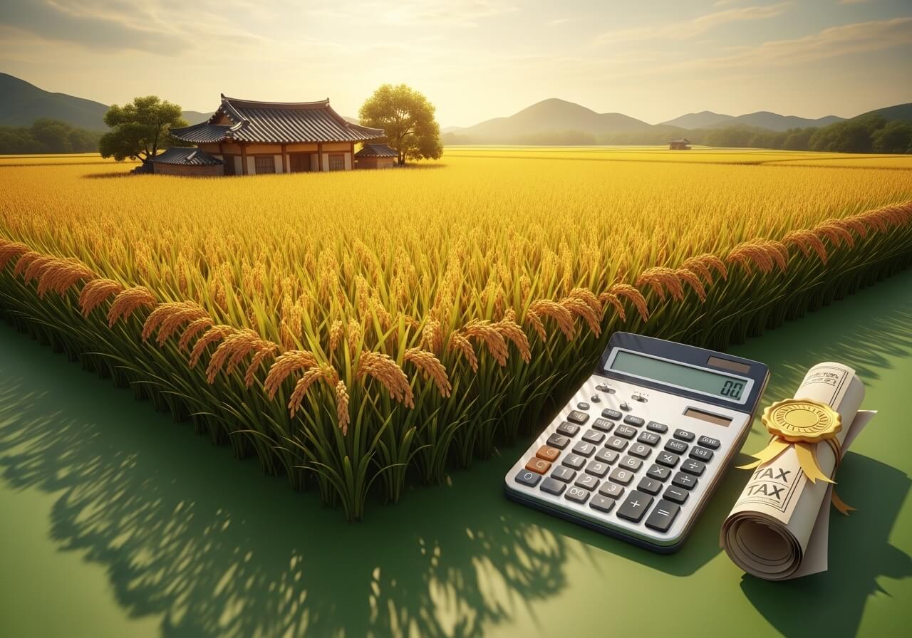상속받은 농지 양도소득세