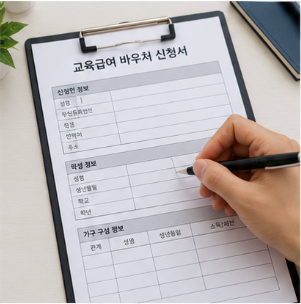 교육급여 바우처 사용기간과 이용 시 주의사항